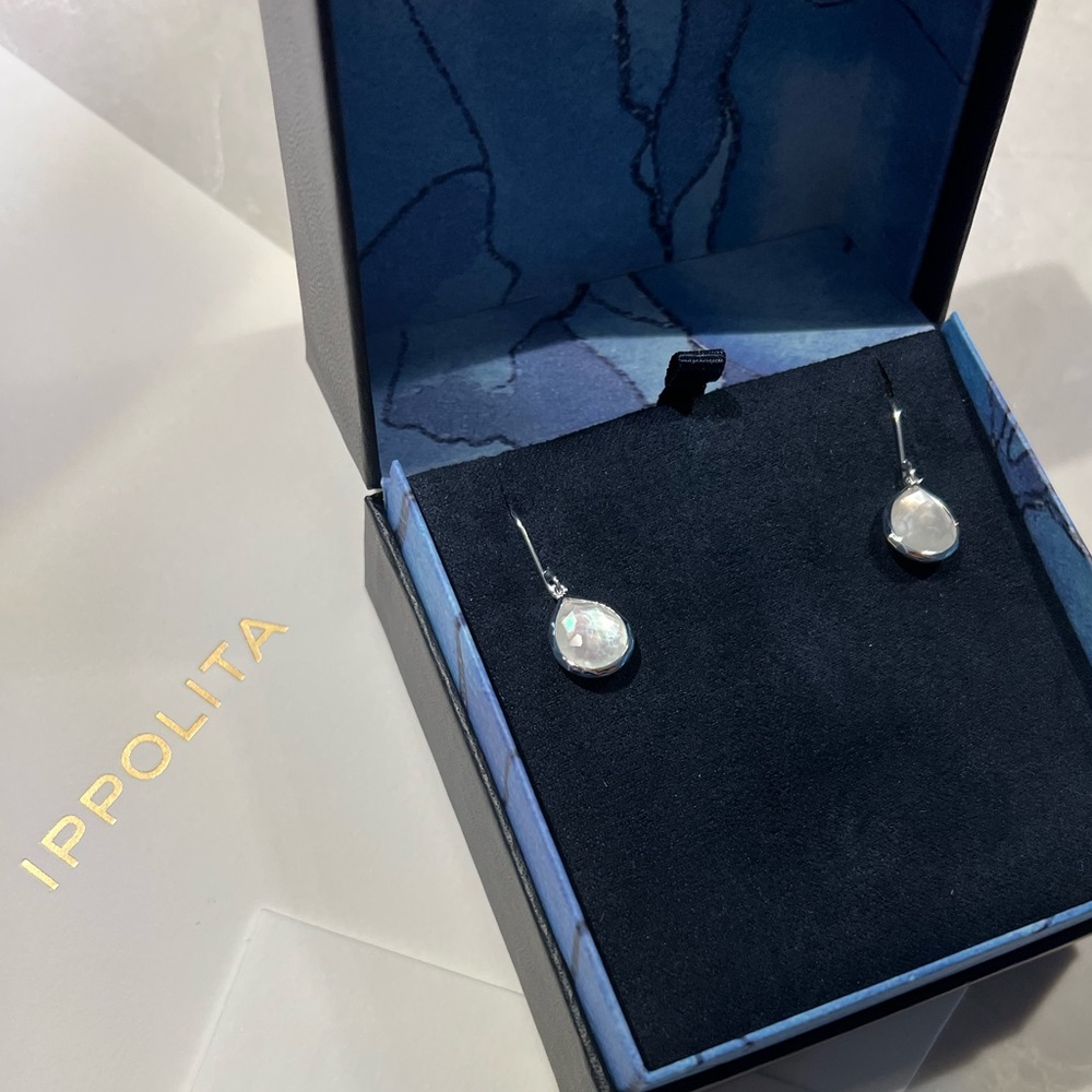 IPPOLITA earrings rock candy mother of pearl